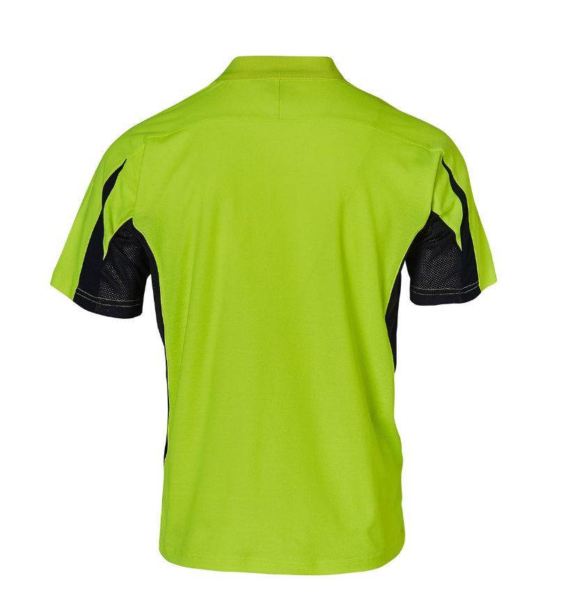SW25 Unisex TrueDry® Hi-Vis Polo with Reflective Piping