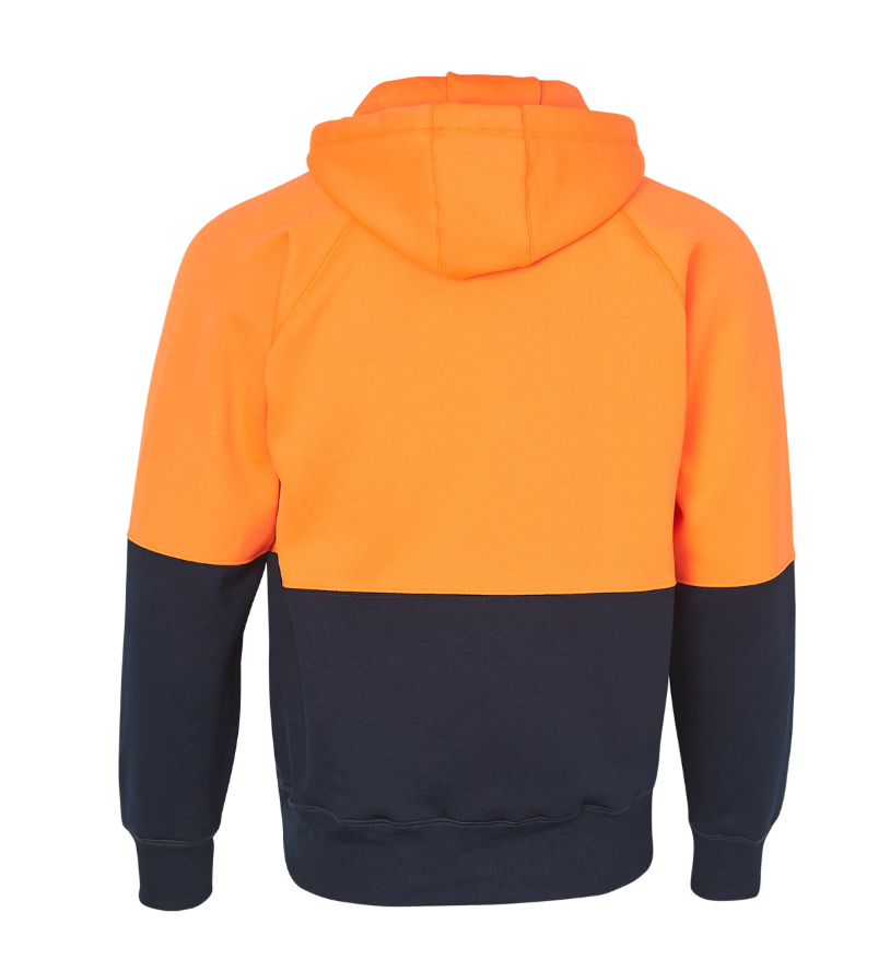 SW24 High Visibility Two Tone Fleecy Hoodie