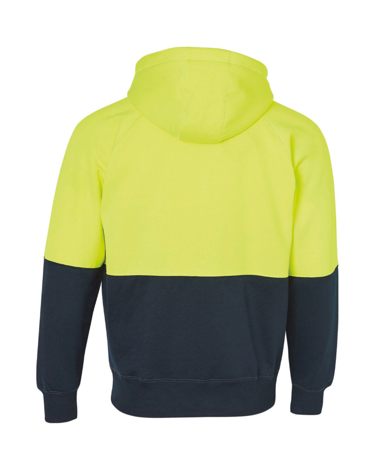 SW24 High Visibility Two Tone Fleecy Hoodie