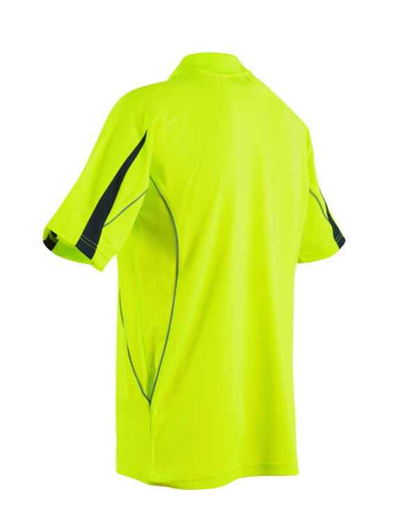 SW25A MEN'S HI-VIS LEGEND SHORT SLEEVE POLO