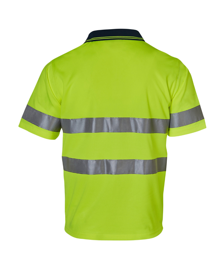 SW17A High Visibility Short Sleeve Safety Polo 3M Reflective Tapes
