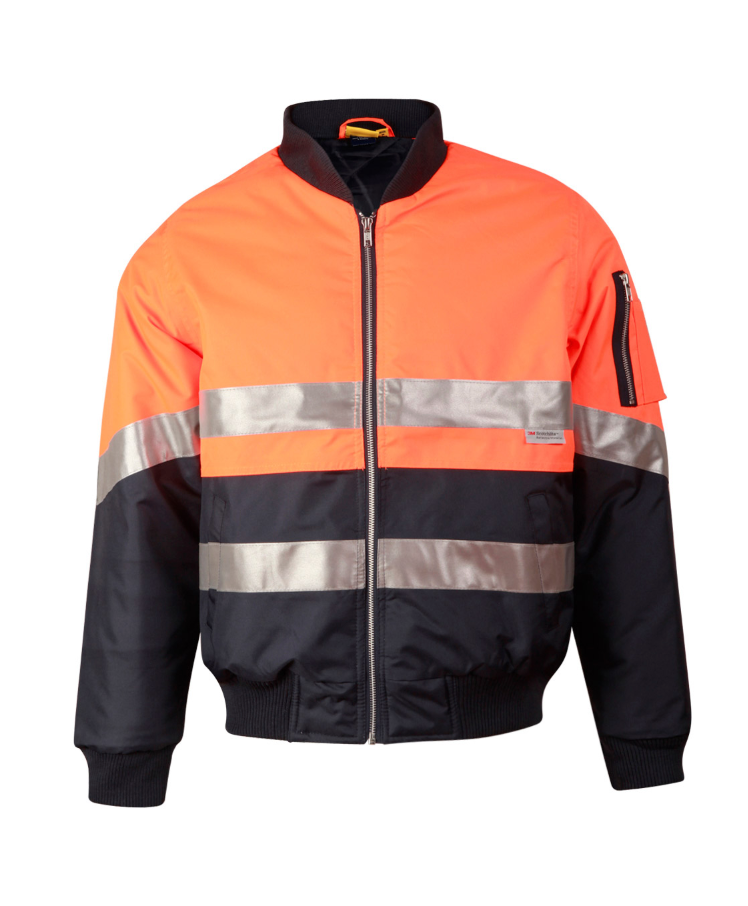 High Visibility Two Tone Flying Jacket with 3M Reflective Tapes