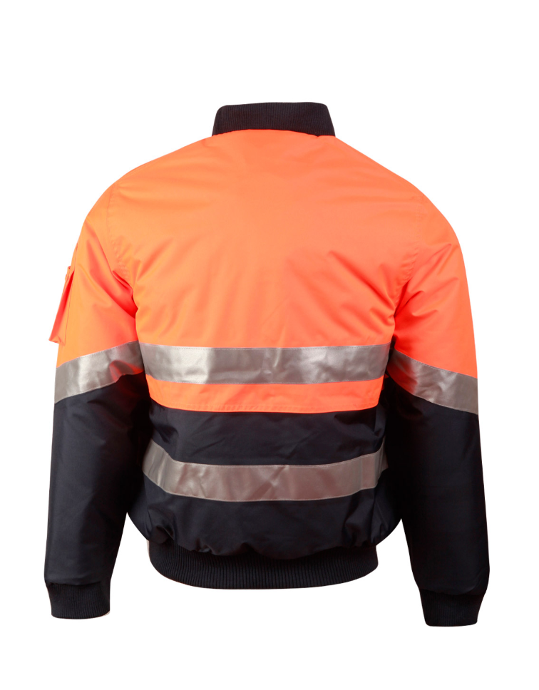 High Visibility Two Tone Flying Jacket with 3M Reflective Tapes