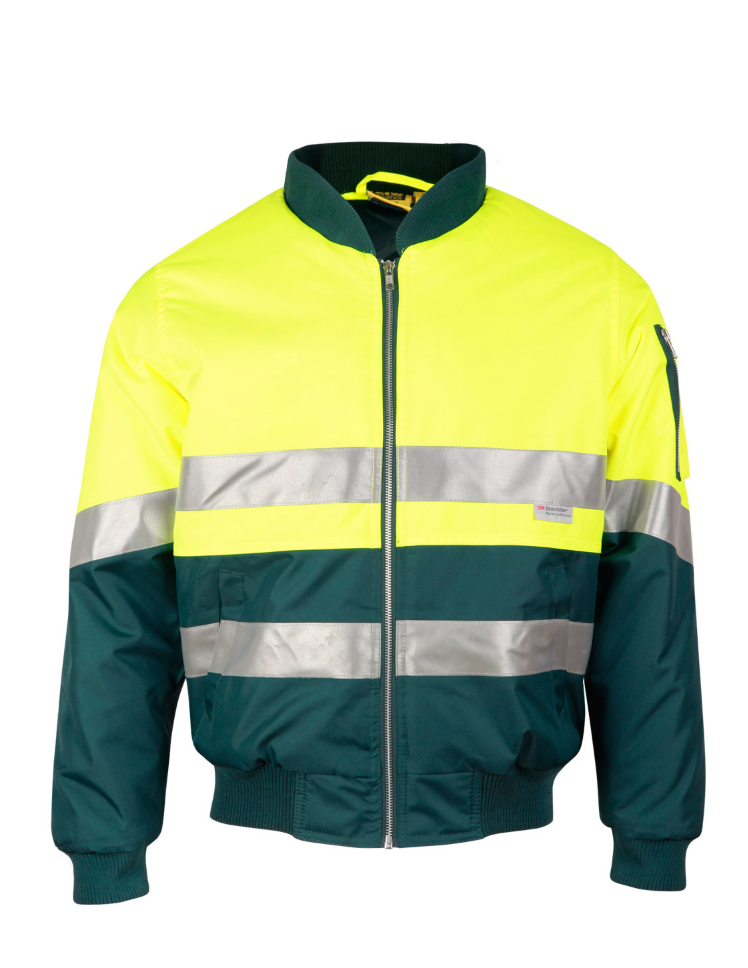 High Visibility Two Tone Flying Jacket with 3M Reflective Tapes