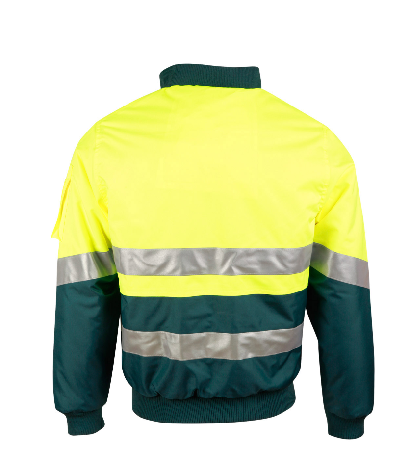 High Visibility Two Tone Flying Jacket with 3M Reflective Tapes