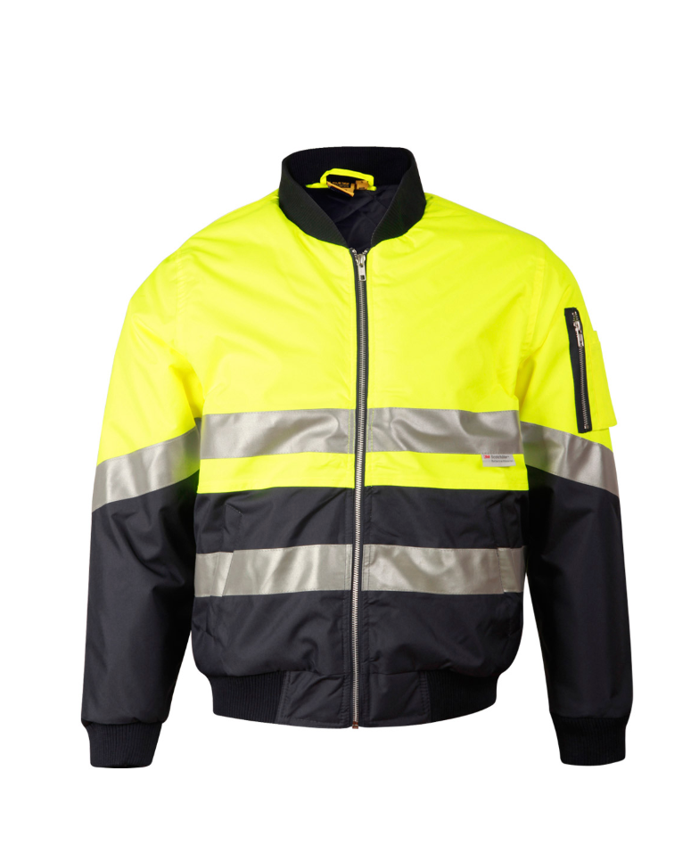High Visibility Two Tone Flying Jacket with 3M Reflective Tapes