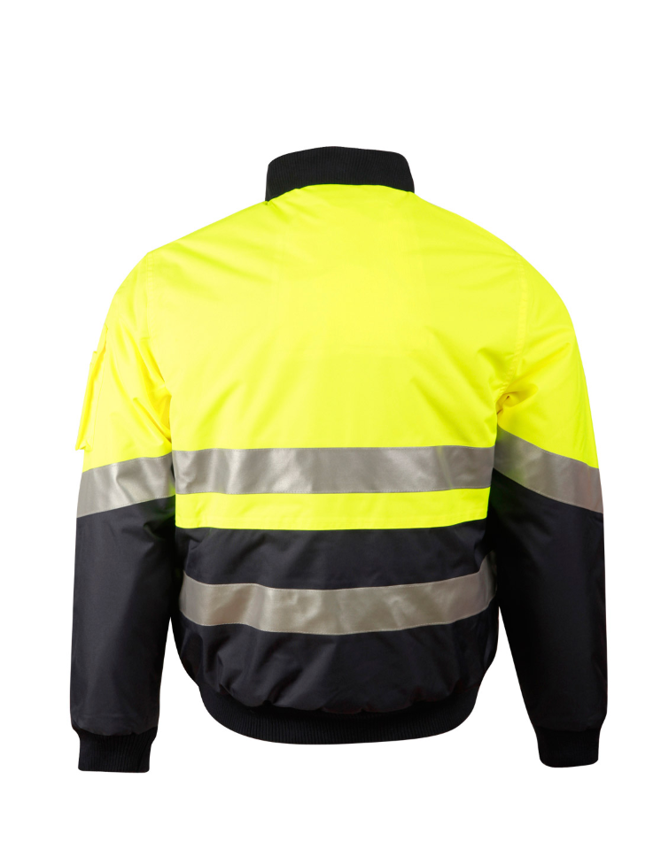 High Visibility Two Tone Flying Jacket with 3M Reflective Tapes