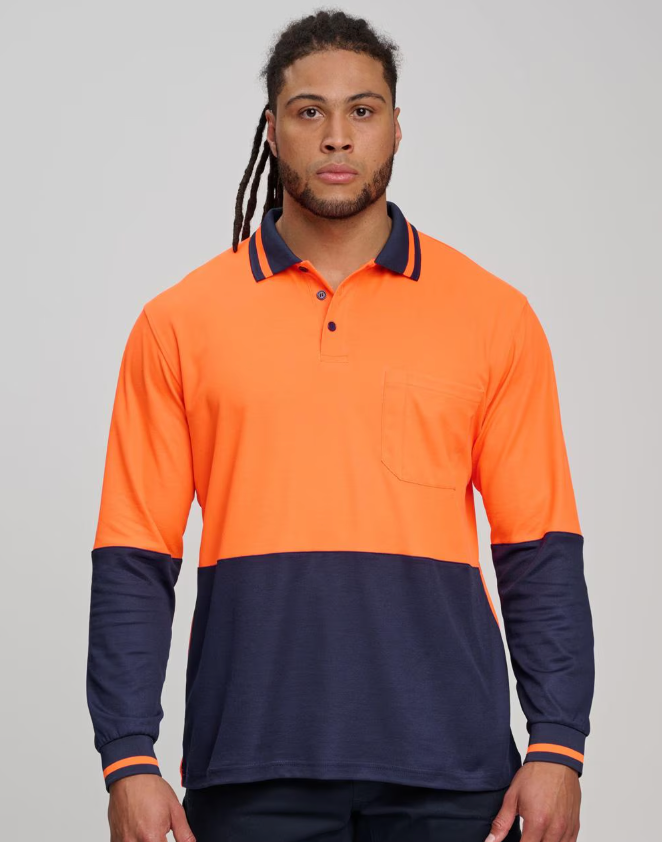 SW11 TrueDry® Long Sleeve Safety Polo