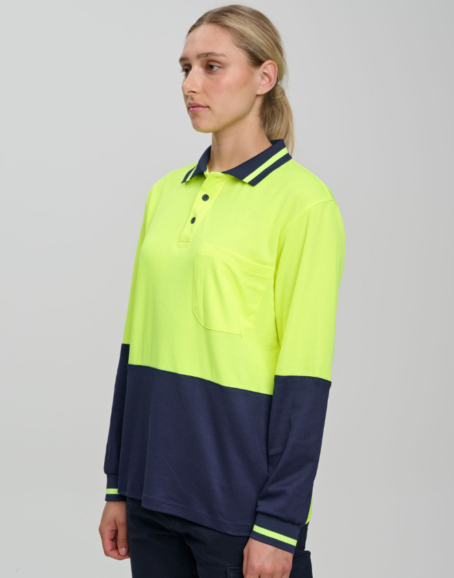 SW11 TrueDry® Long Sleeve Safety Polo