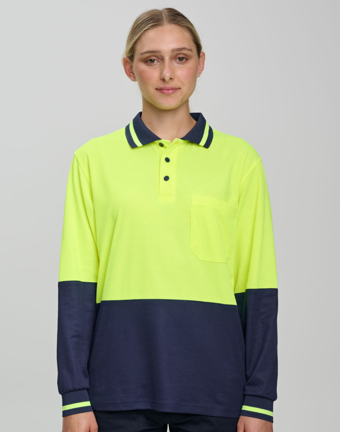 SW11 TrueDry® Long Sleeve Safety Polo