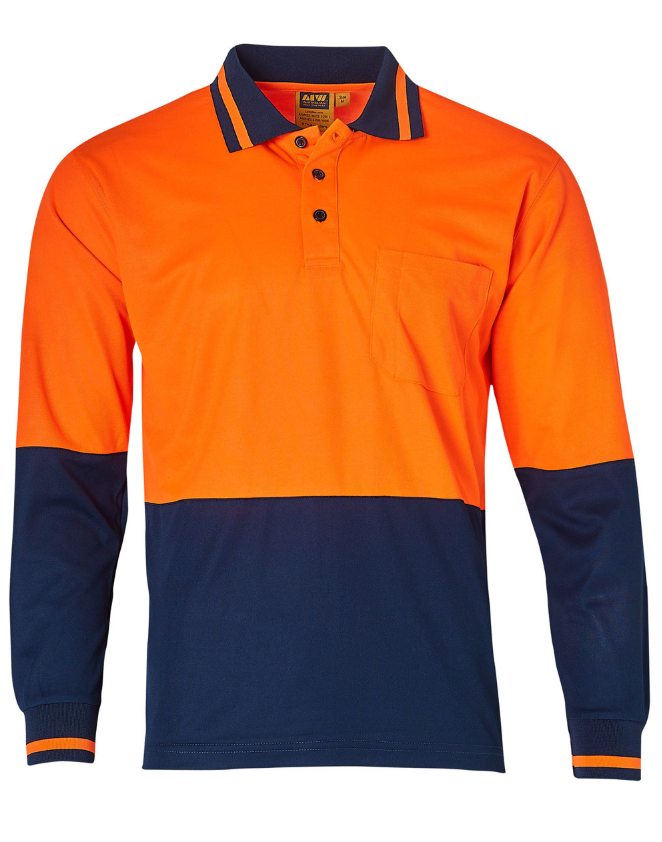 SW11 TrueDry® Long Sleeve Safety Polo