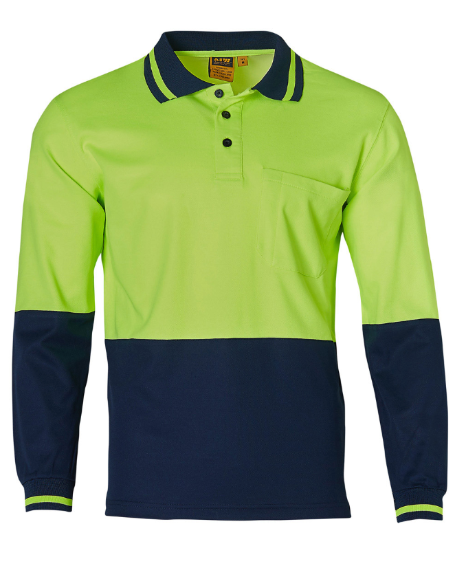 SW11 TrueDry® Long Sleeve Safety Polo