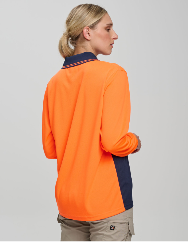 SW05TD CoolDry® Micro-mesh Safety Polo Long Sleeves