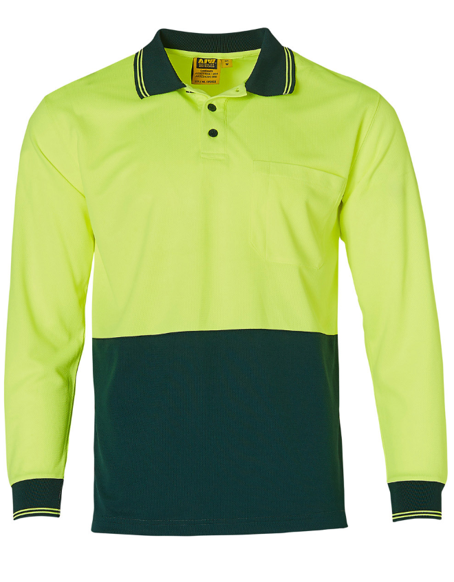 SW05TD CoolDry® Micro-mesh Safety Polo Long Sleeves