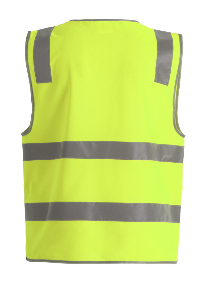 SW04 Unisex Hi-Vis Safety Vest with ID & Utility Pockets