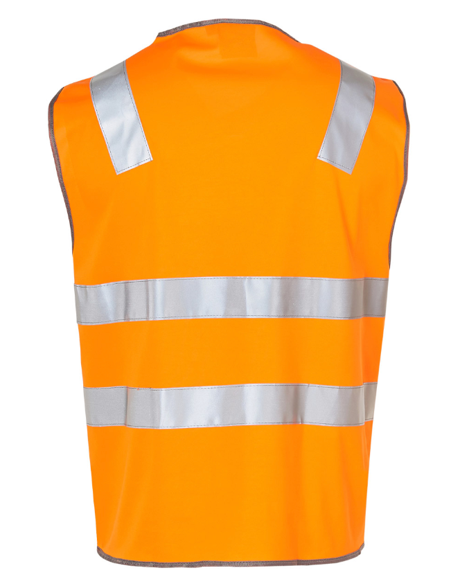 SW03 High Visibility Safety Vest With Reflective Tapes