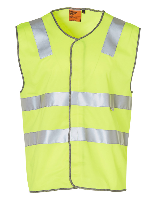 SW03 High Visibility Safety Vest With Reflective Tapes