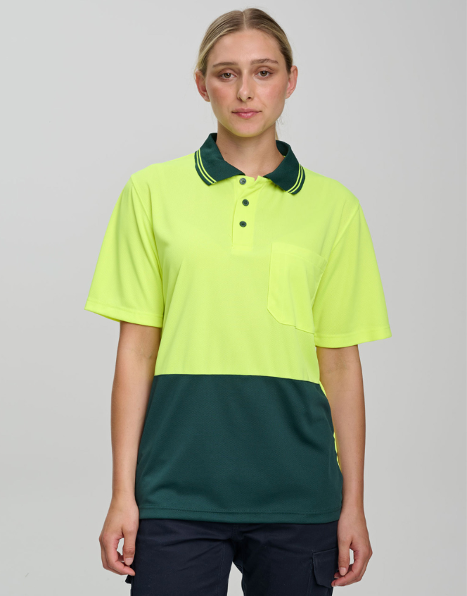SW01TD Unisex TrueDry® Micro-mesh Safety Polo