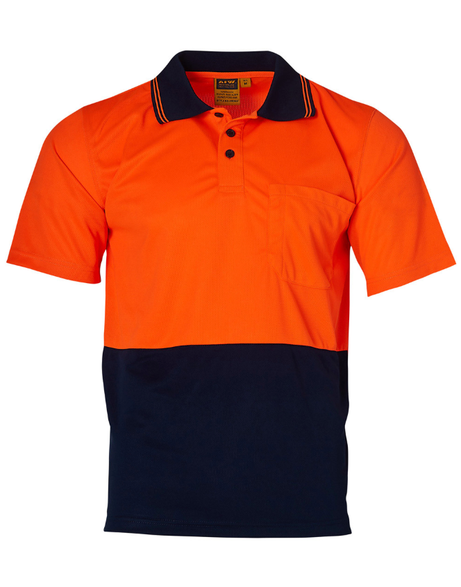 SW01TD Unisex TrueDry® Micro-mesh Safety Polo