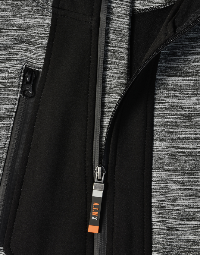 JK49 Unisex Laminated Functional Knit Hoodie