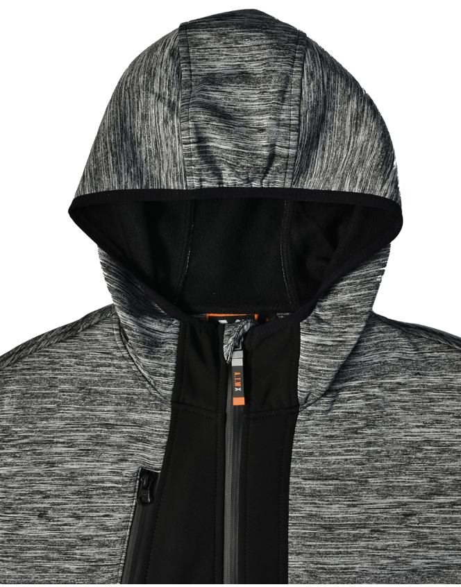 JK49 Unisex Laminated Functional Knit Hoodie